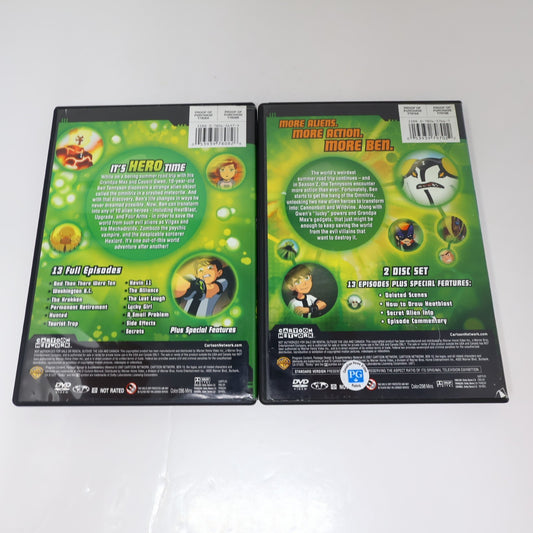 The Complete Ben 10 Season 1-2 Lot 2 DVD NTSC Cartoon Network English/Français