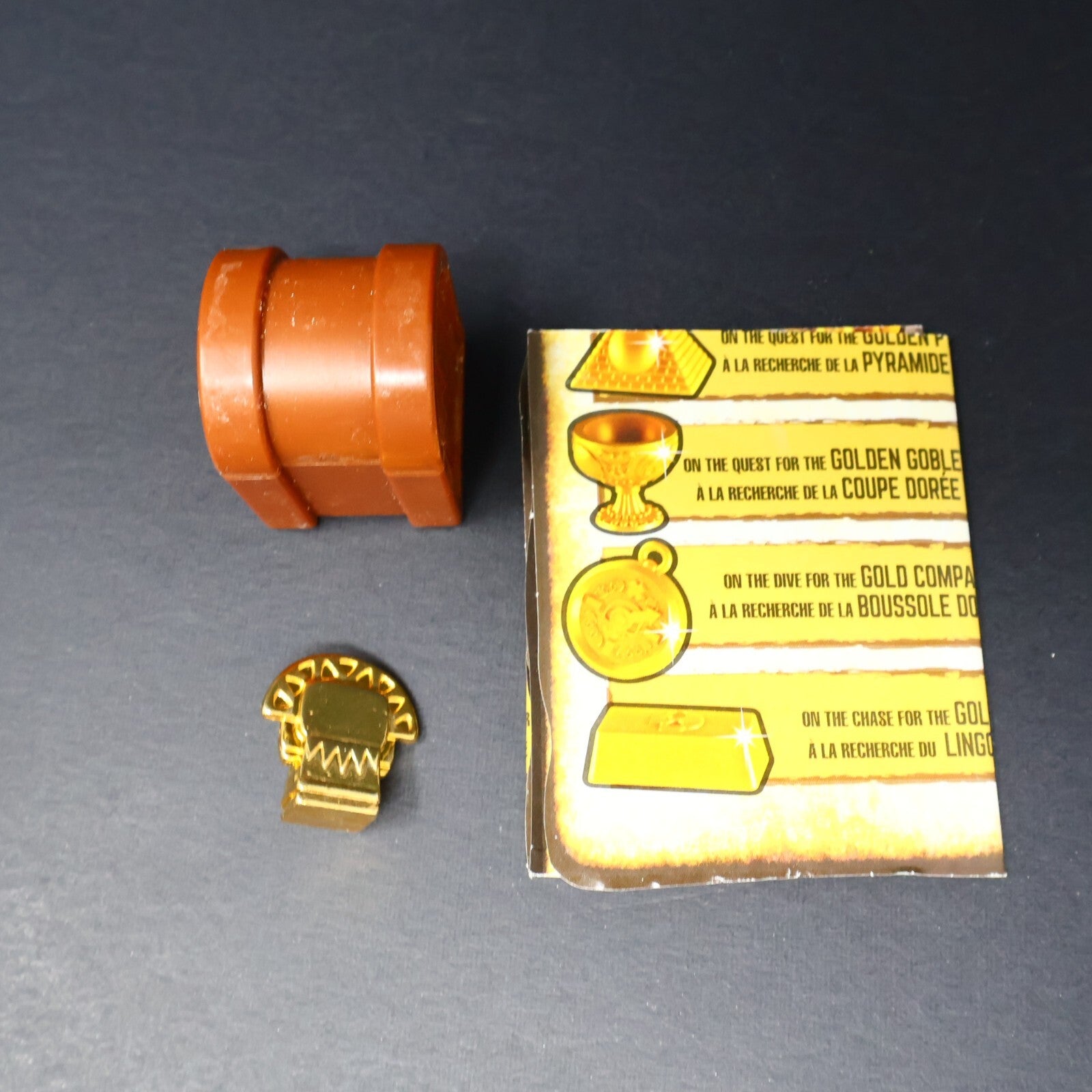 Treasure X Golden Idol Ultra Rare Gold Dipped Treasure Moose Toy Accessory Chest