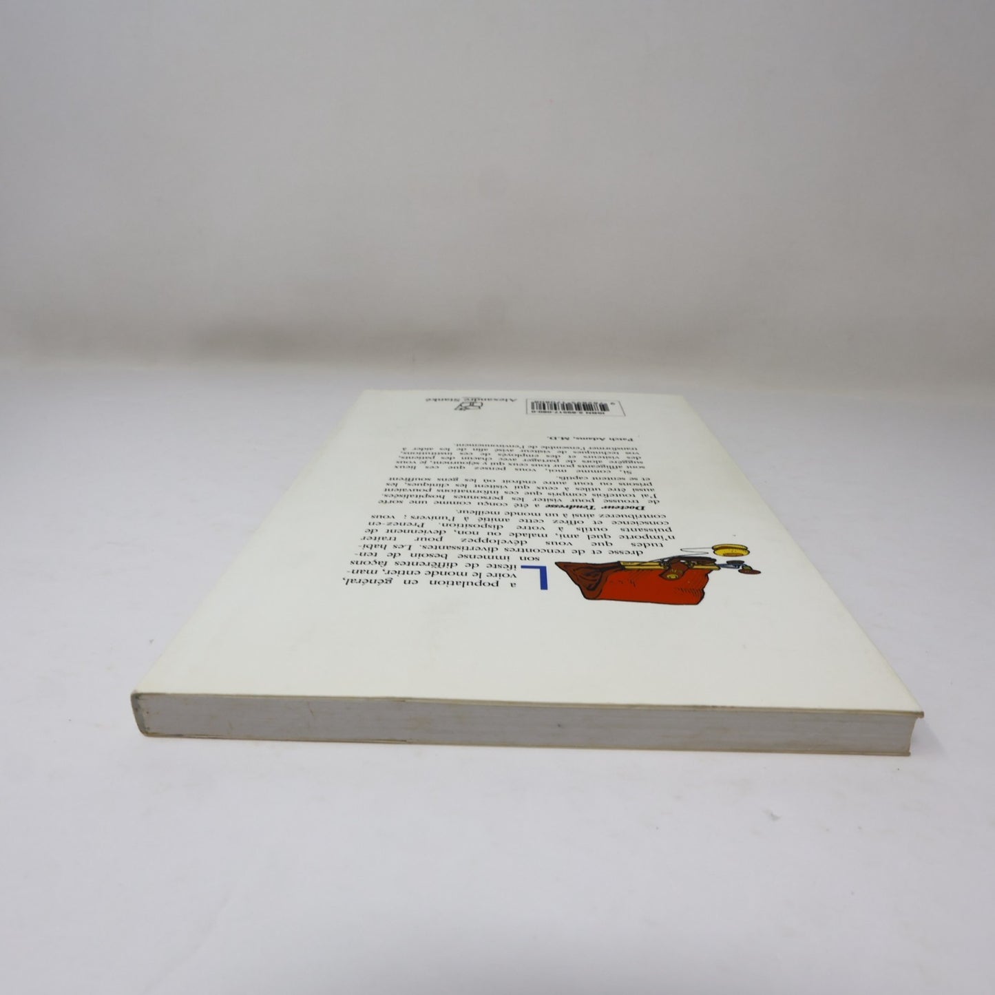 Docteur Tendresse Patch Adams Stanké 1999 PB Français Santé Médecine Film Livre