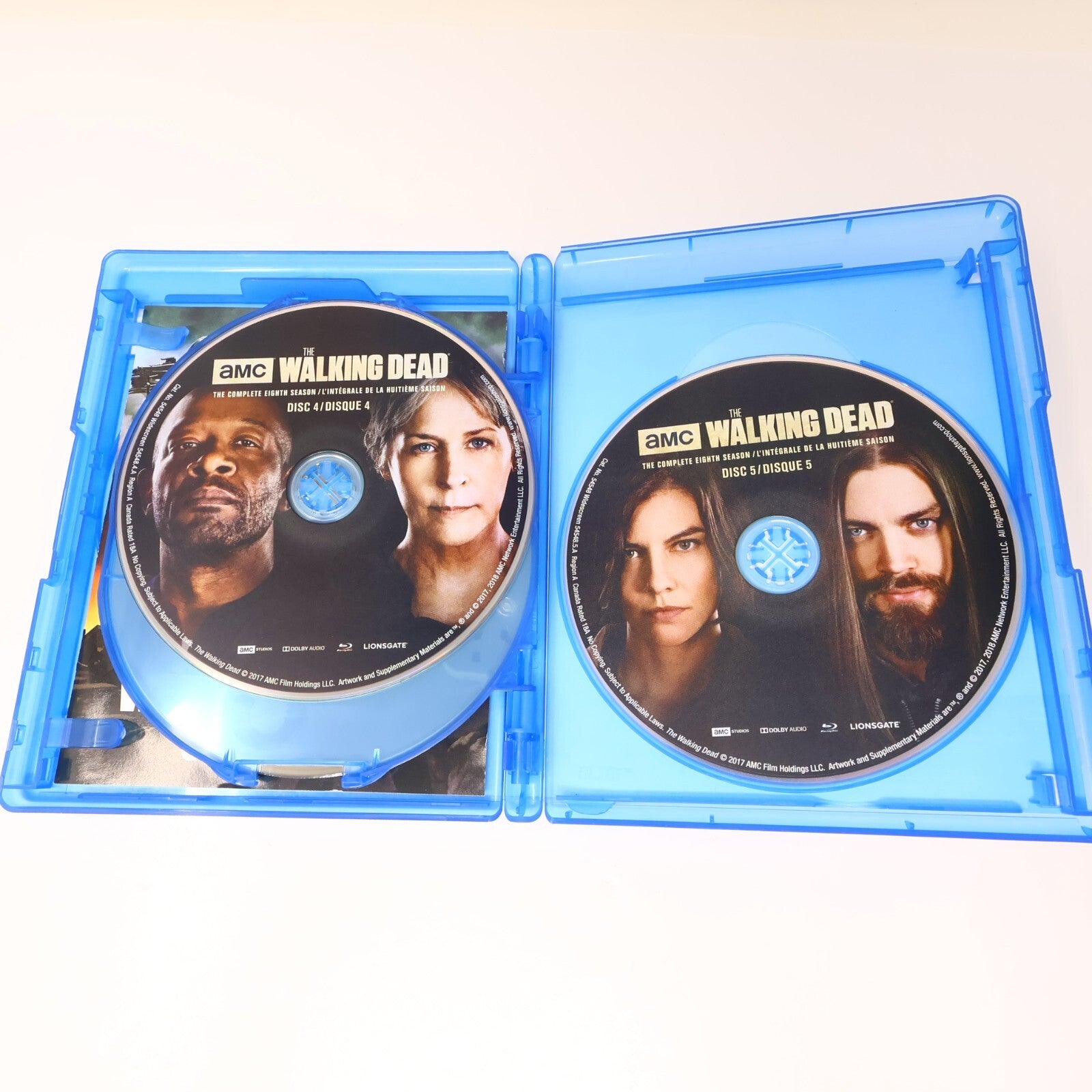 The Walking Dead Season 8-9 Lot 2 Blu-ray English/Français #9 is Factory Sealed