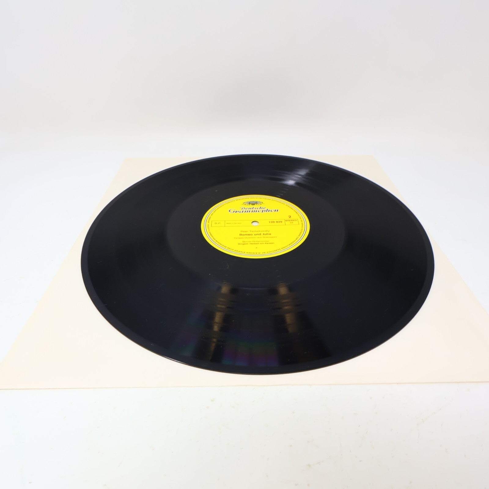 Tschaikowsky Von Karajan Ouverture 1812 Marche Slave Romeo Julia Record 139 029