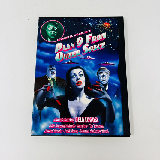 Plan 9 from Outer Space DVD Tested 2000 Special Edition Edward D. Wood JR's NTSC
