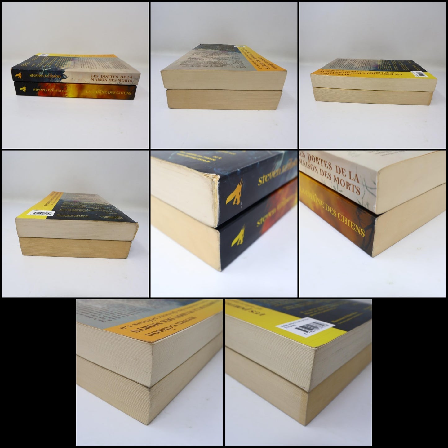 Les Portes de la Maison des Morts/Chaîne des Chiens Lot 2 Livres Steven Erikson
