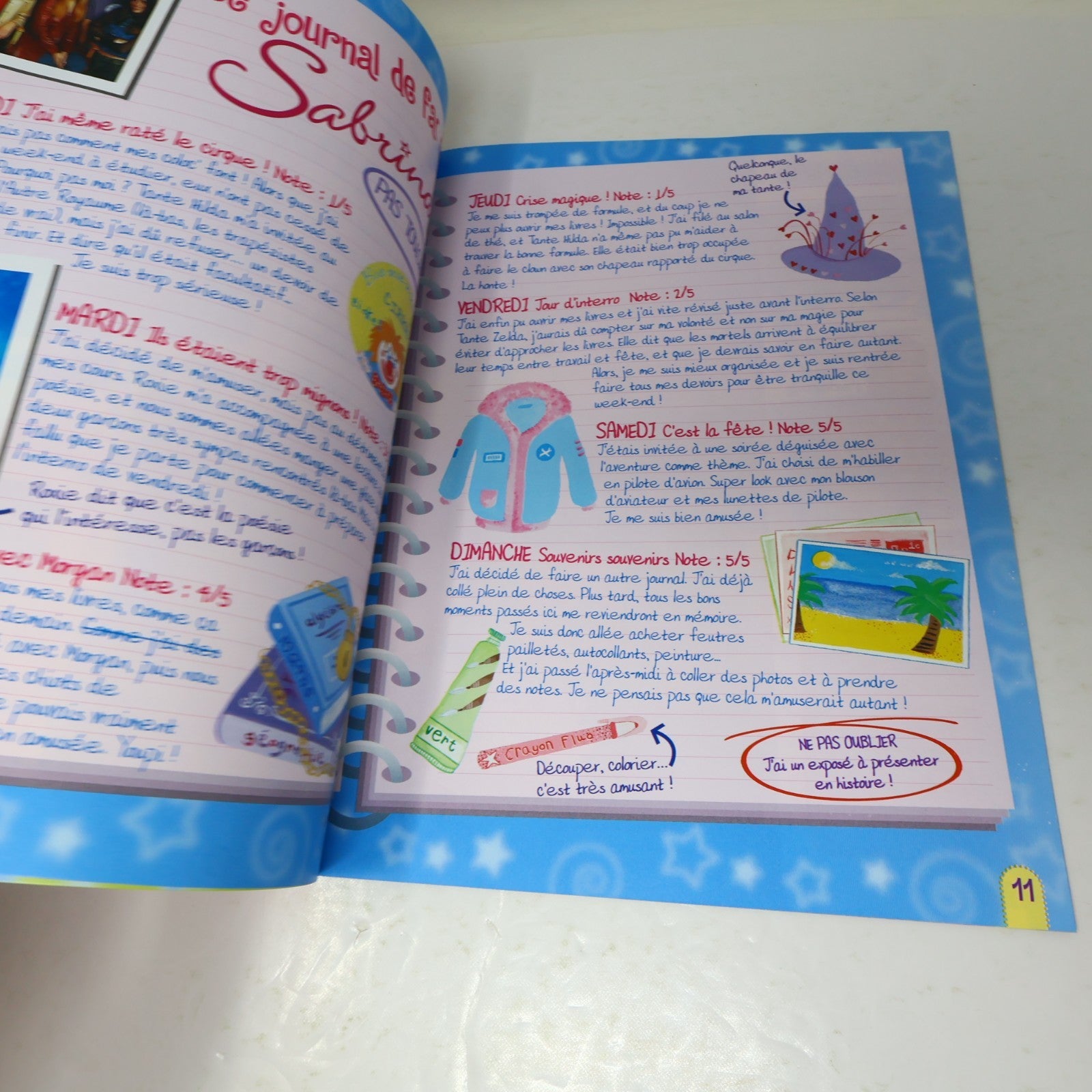 Les Secrets de Sabrina L'Apprentie Sorcière Lot 49 Magazines Teenage Witch Salem