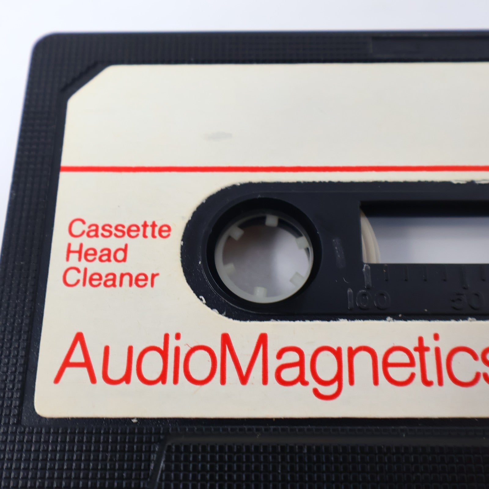 Audio Magnetics Cassette Tape Head Cleaner with Exclusive Polishing Action HC