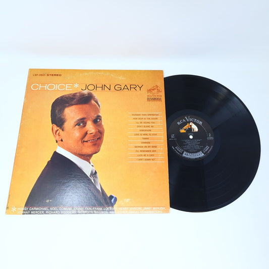 John Gary Choice LP Record Vinyl RCA Victor LSP-3501 Canada I'll Be Seeing You