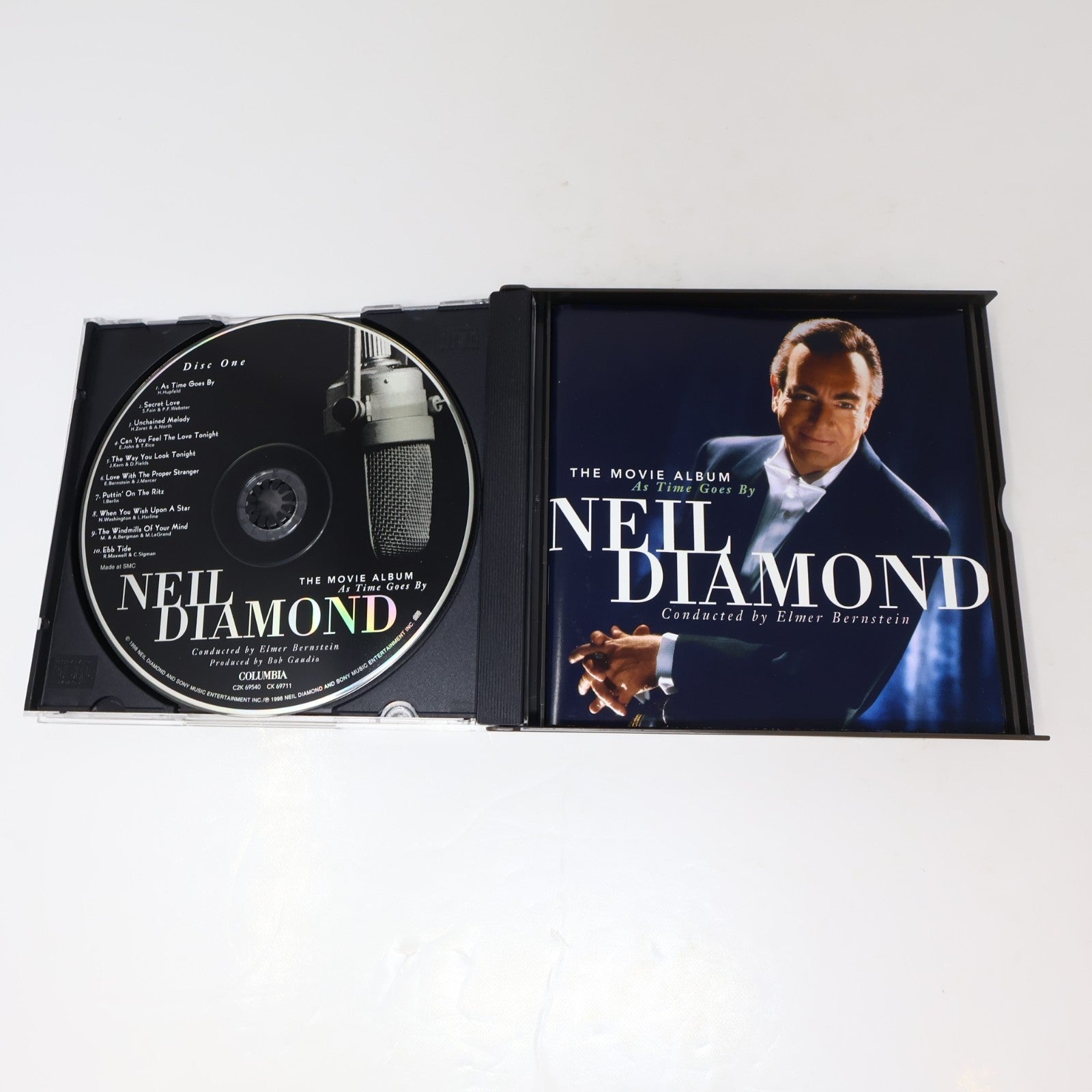 Neil Diamond Conducted By Elmer Bernstein The Movie Album As Time Goes By CD