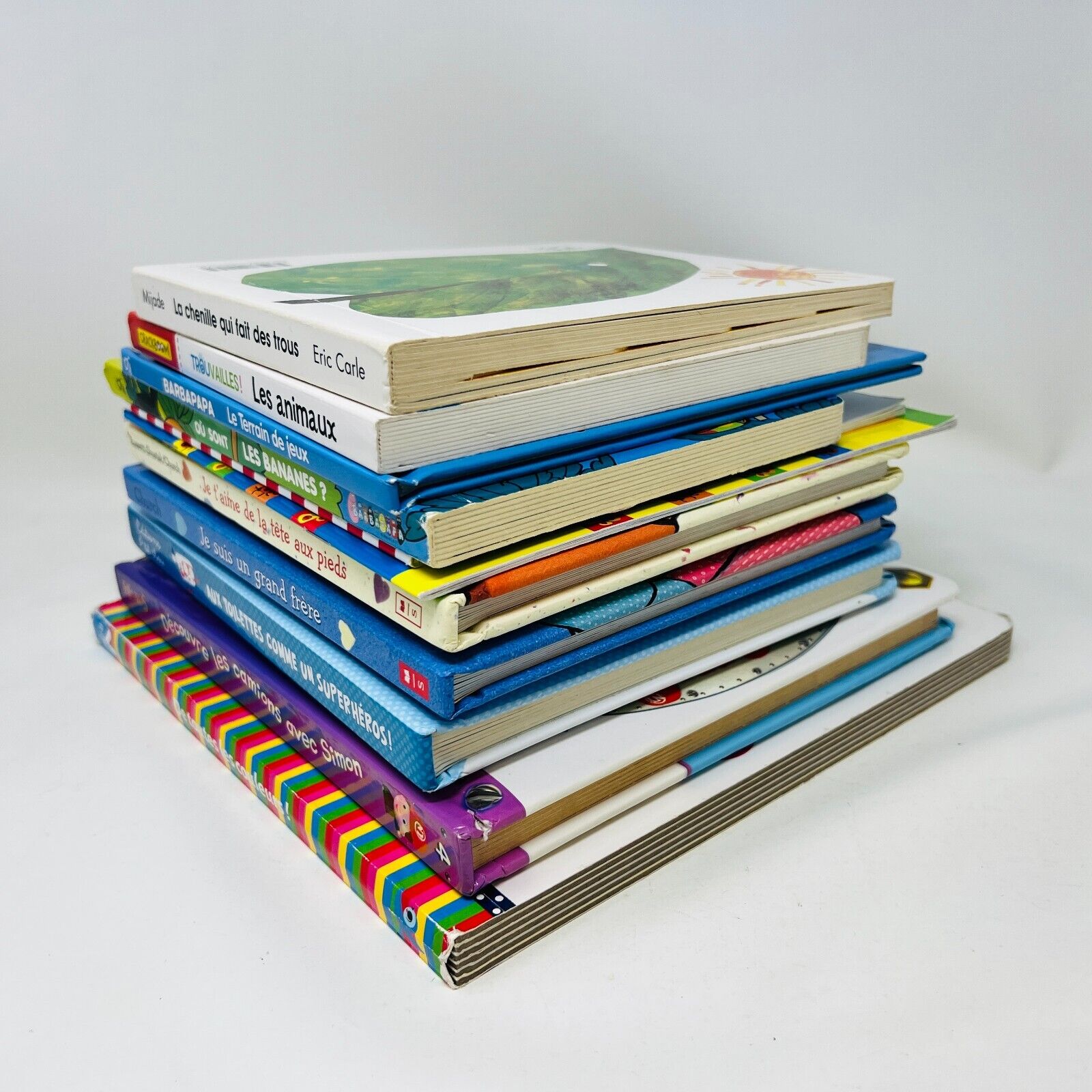11x Livres Petite Enfance en Français/Very Young Children Books Lot in French