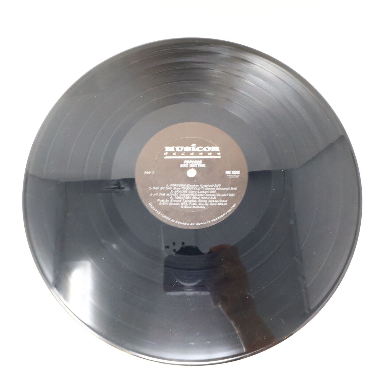 Hot Butter Popcorn LP Record Vinyl MS 3242 1972  Musicor Canada Electronic Synth