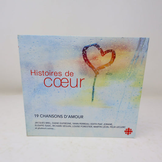 Histoires de Coeur CD 2015 19 Chansons d'Amour French Pop SRC Caracol/Forestier