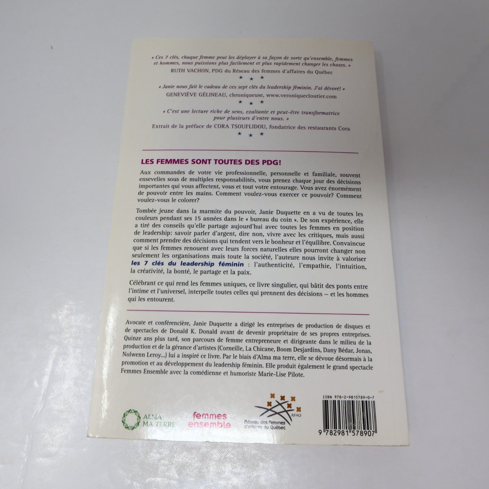 Les 7 Clés du Leadership Féminin/Et tu Oseras Sortir du Cadre Lot 2 Livres PB