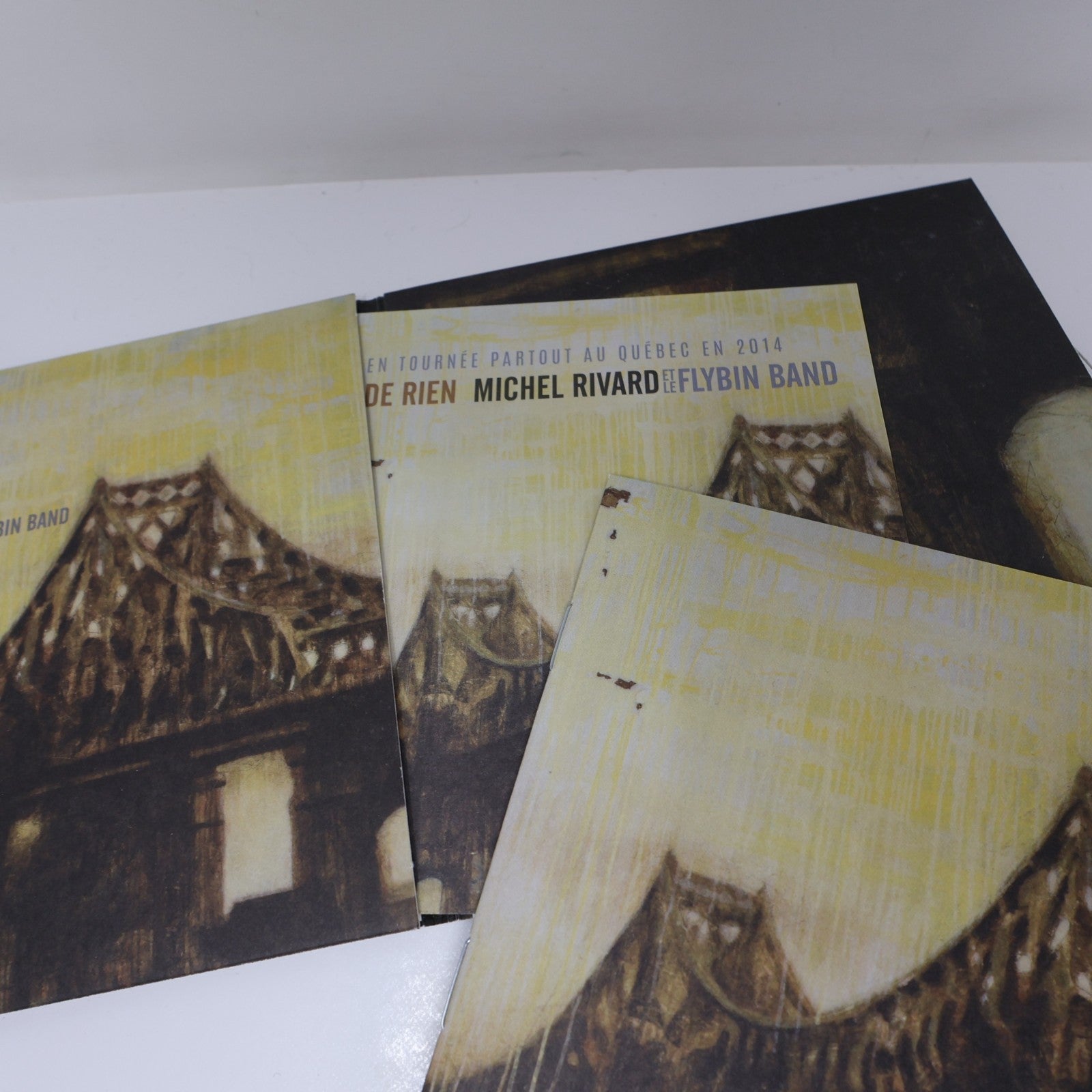 Michel Rivard Lot 4 CD Un Trou dans les Nuages/Le Goût de L'Eau/Roi de Rien