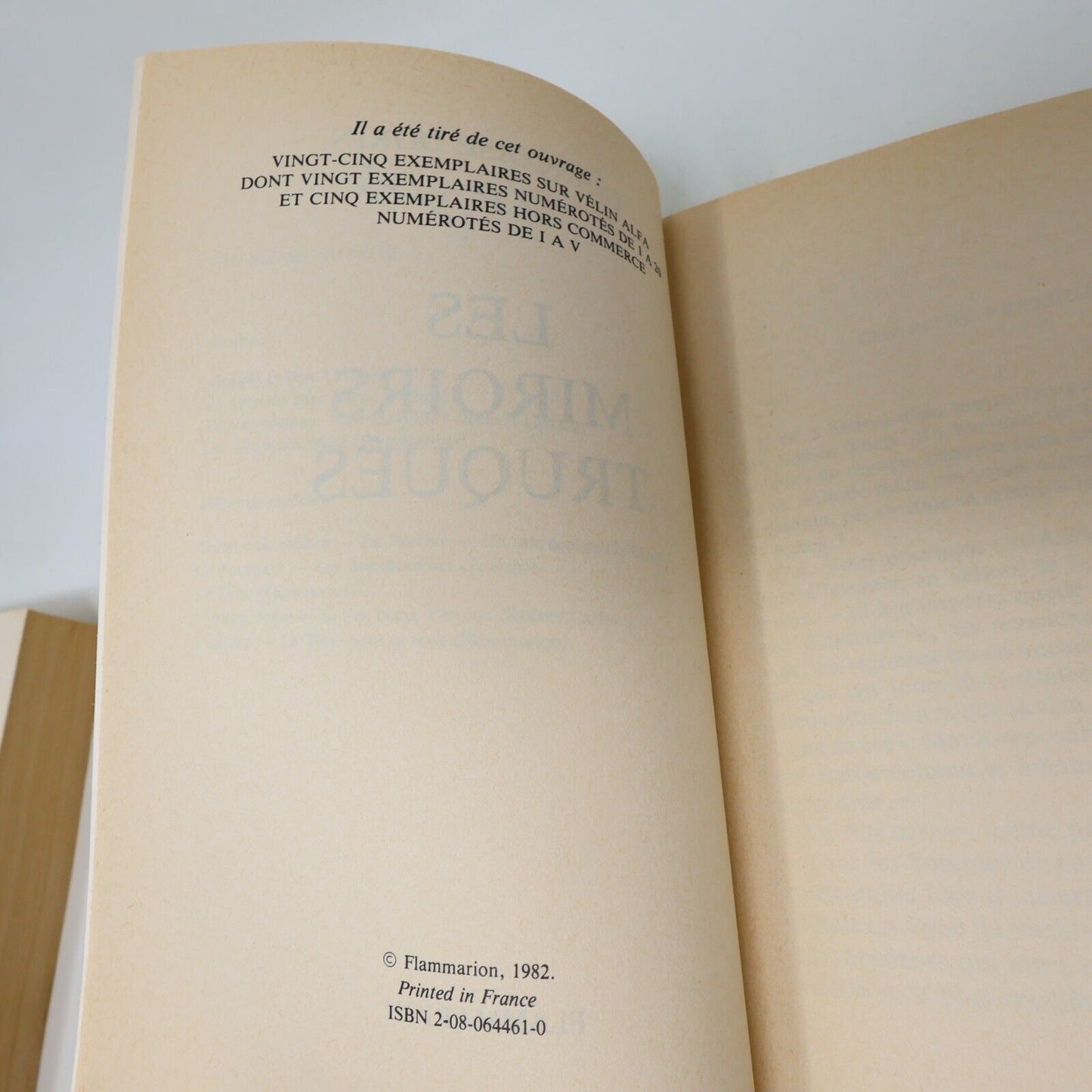 Lot 2 Françoise Dorin Les Miroirs Truqués Les Lits à une Place Livres Français