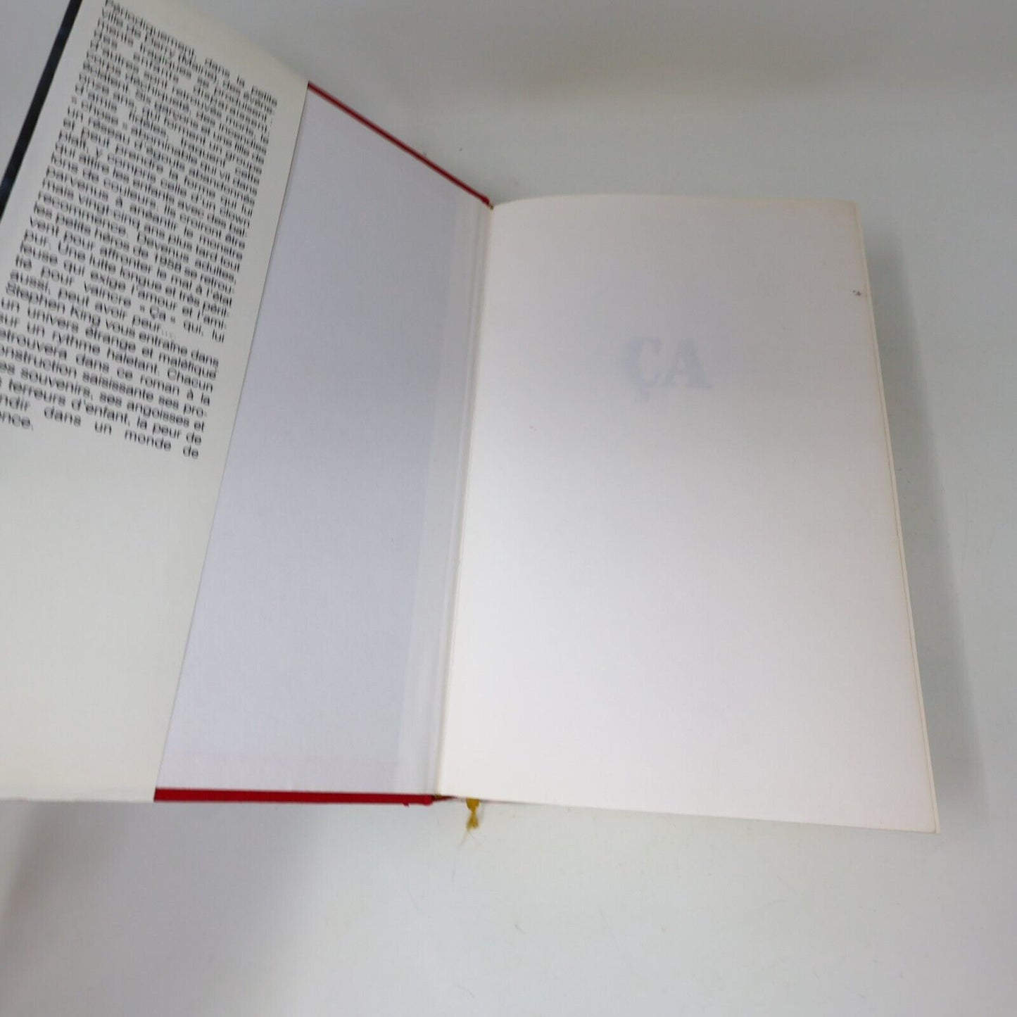 1989 Ça Stephen King It BCE France Loisirs Français Hardcover Omnibus Horreur HC