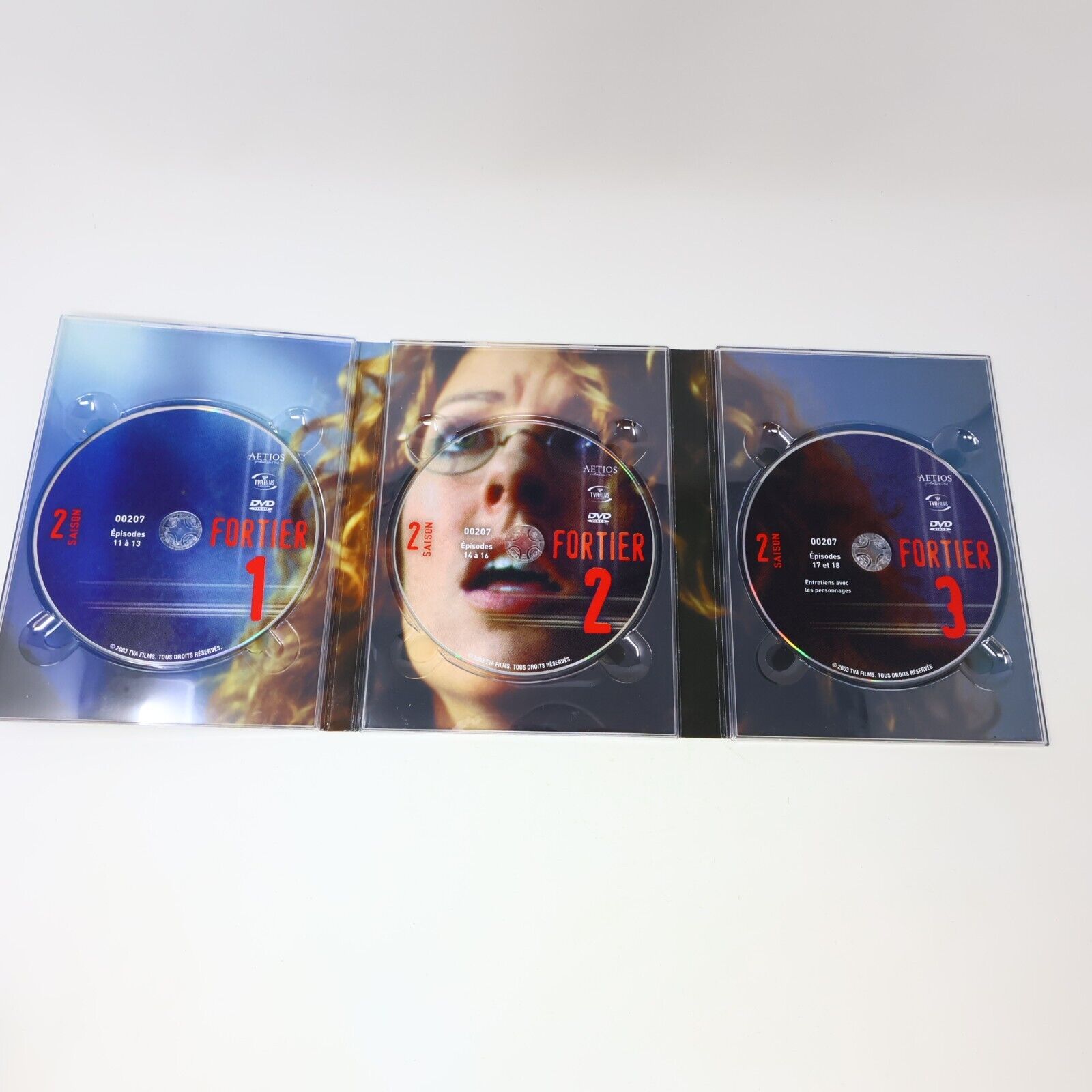 Fortier Saison #2 DVD Sophie Lorain Pierre Lebeau Série Télévision NTSC Testé