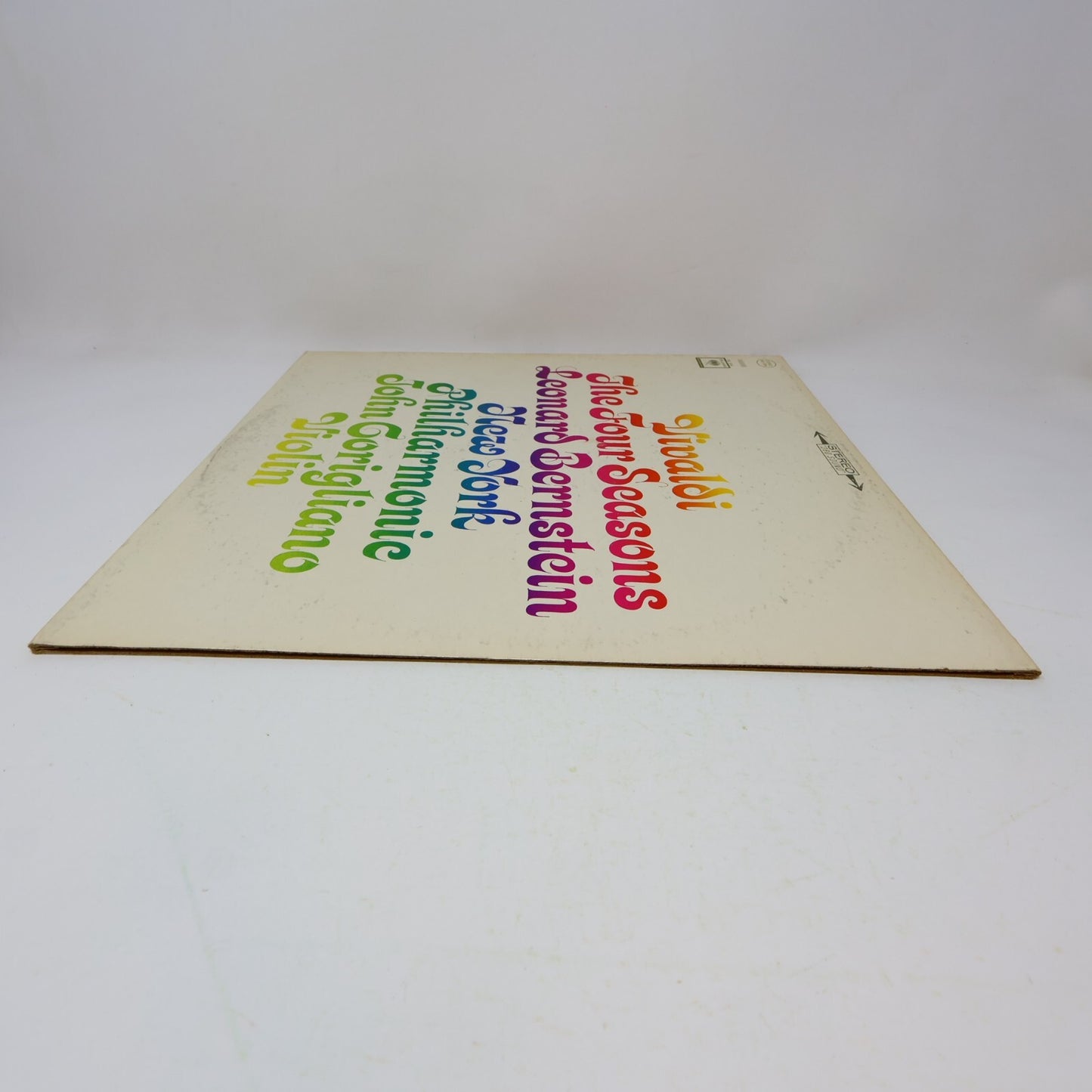 Vivaldi Leonard Bernstein The Four Seasons Op. 8 John Corigliano Record MS 6744