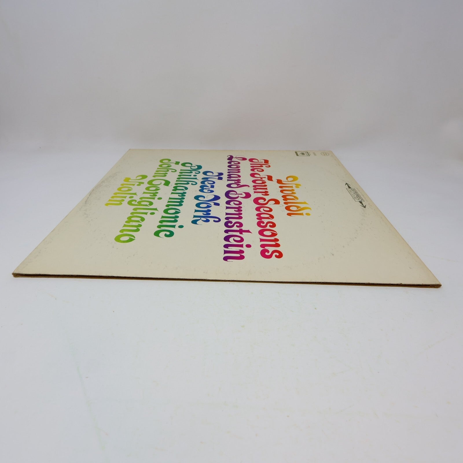 Vivaldi Leonard Bernstein The Four Seasons Op. 8 John Corigliano Record MS 6744