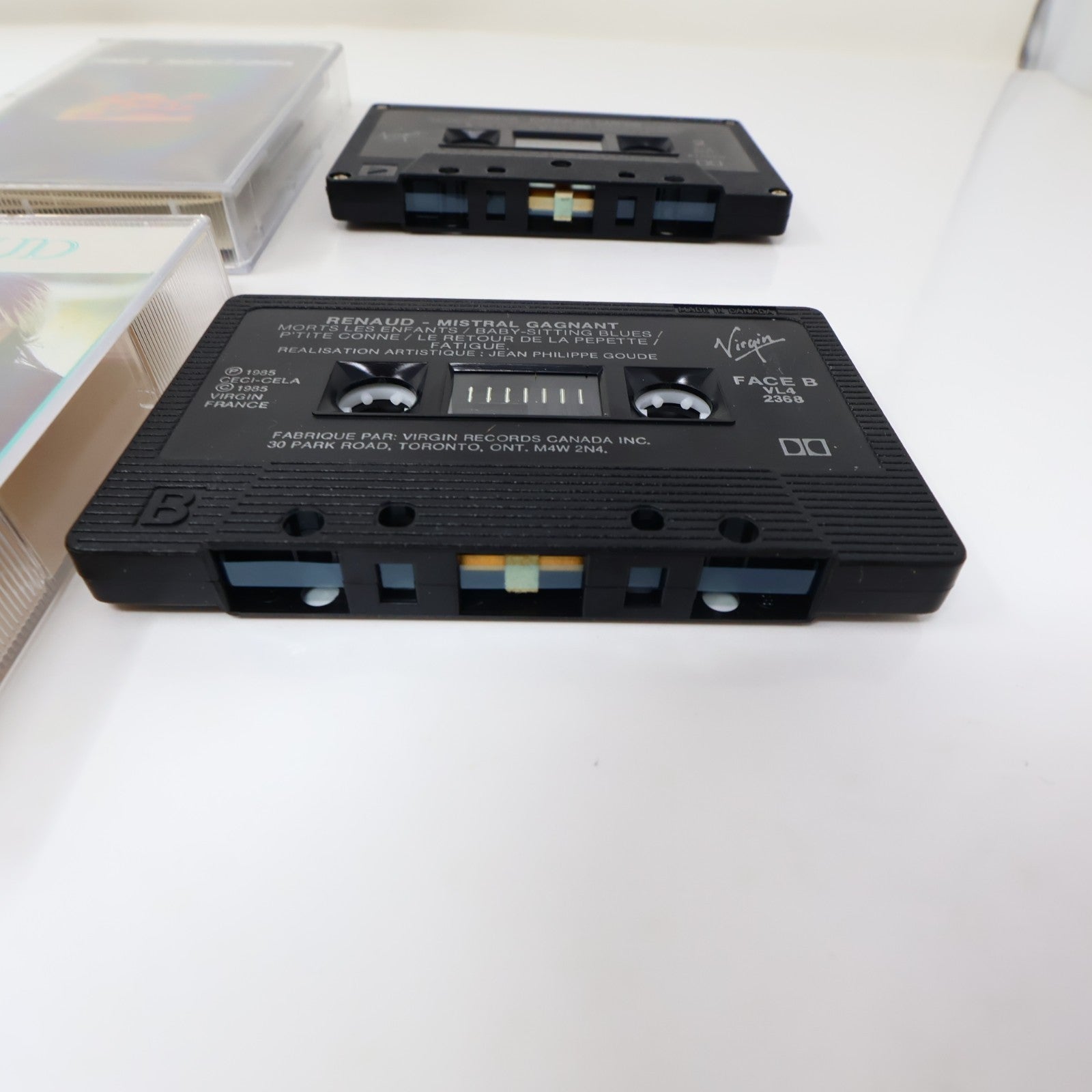 Renaud Lot 3 Cassettes Mistral Gagnant/Putain de Camion/Retour de Gérard Lambert