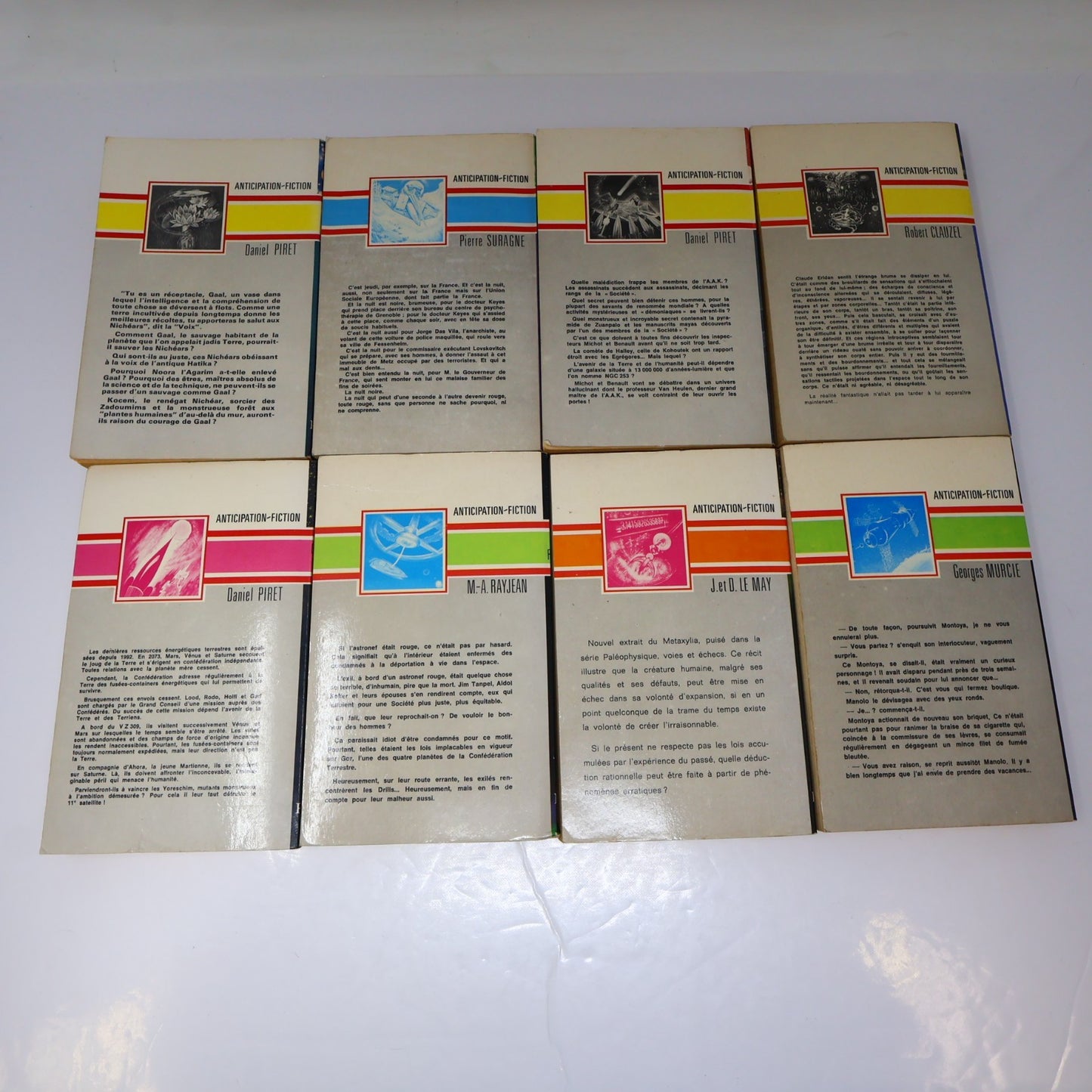 Anticipation Lot 11 Livres Fleuve Noir L'Iceberg Rouge/Métamorphose French 70s