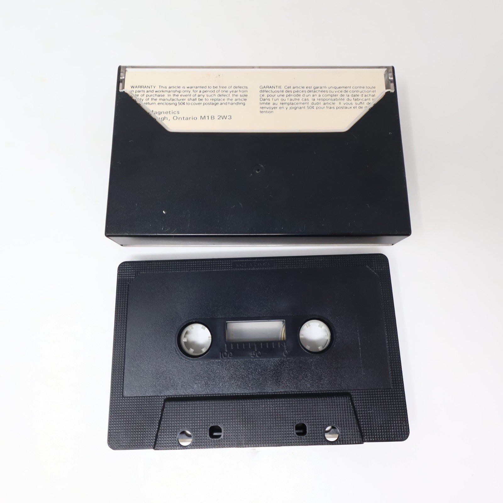 Audio Magnetics Cassette Tape Head Cleaner with Exclusive Polishing Action HC