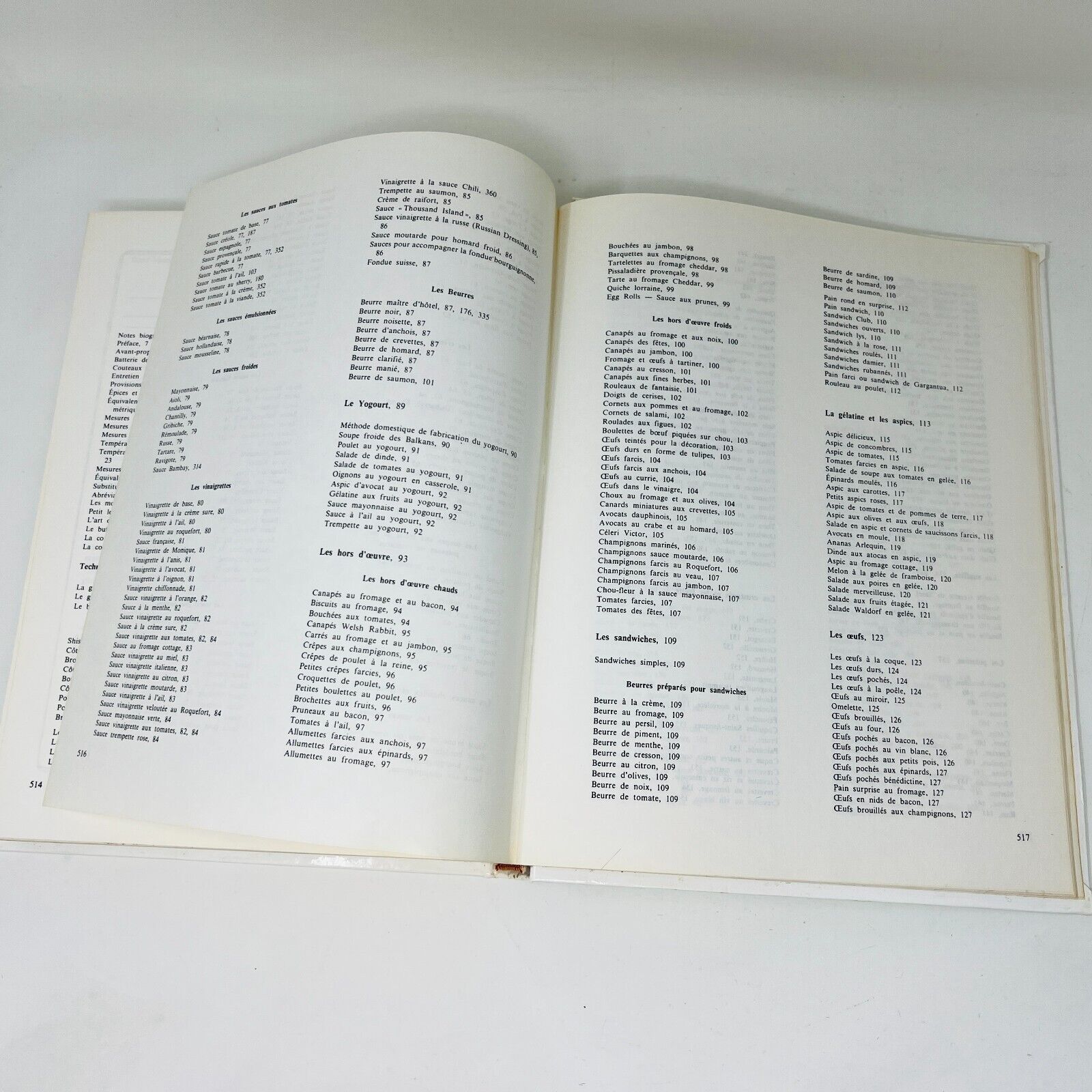 1978 La Cuisine de Monique Chevrier Sa Technique ses Recettes Livre en Français