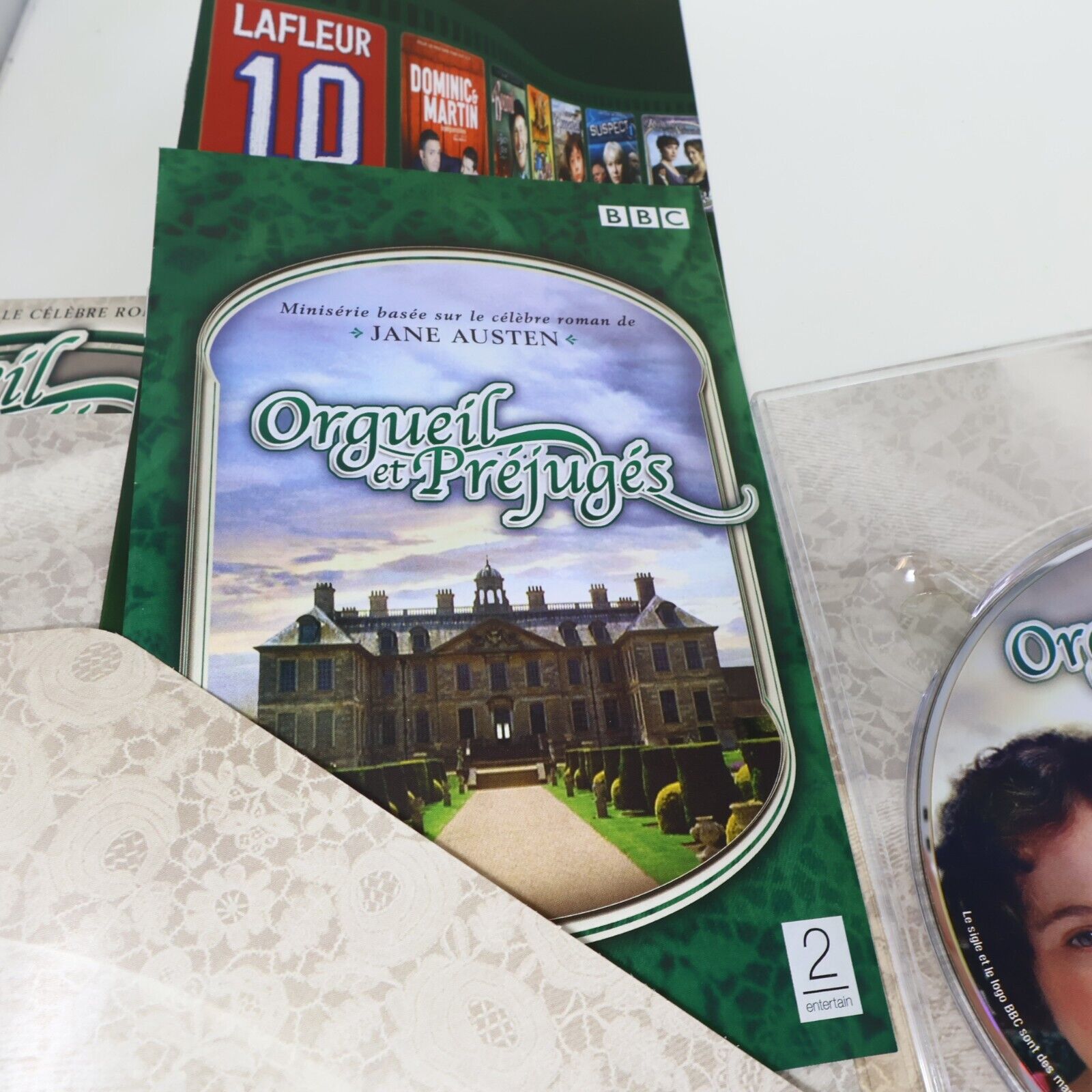 Orgueil et Préjugés Coffret DVD Français NTSC Testé Colin Firth Jennifer Ehle