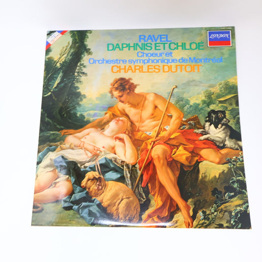 Daphnis Et Chloé Ravel Choeur & OSM Charles Dutoit LP Record Vinyl LDR 71028