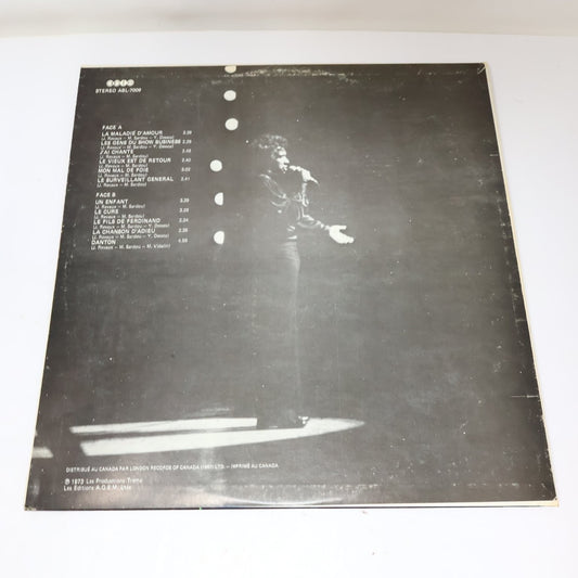 Michel Sardou La Maladie D'Amour LP Record 1973 Disques Able French Pop ABL-7009