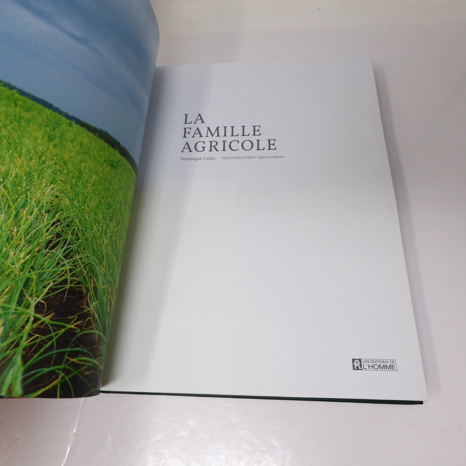 La Famille Agricole Véronique Leduc De L'homme 2021 HC Agriculture Alimentation