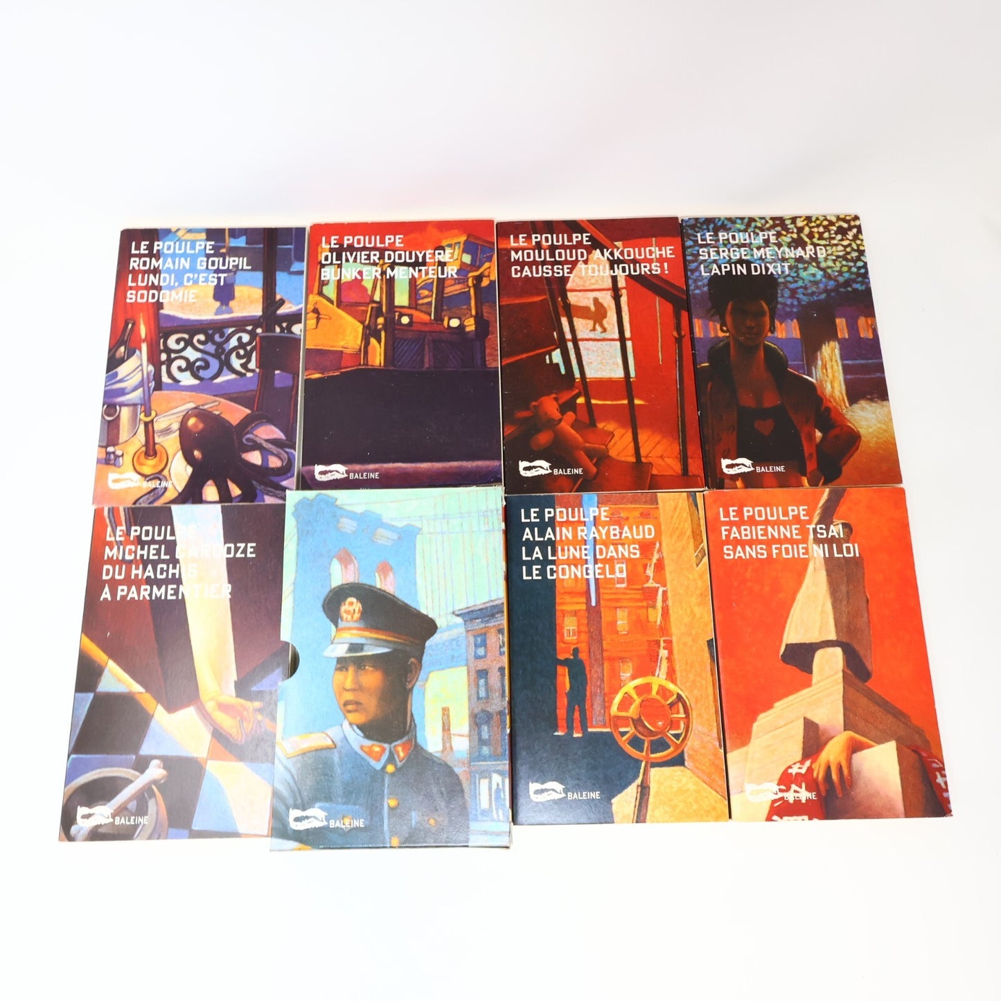 Le Poulpe Lot 7 Livres Crime et Mystère Policier Thriller Lundi C'est Sodomie PB