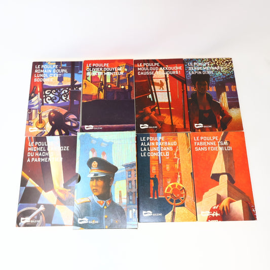 Le Poulpe Lot 7 Livres Crime et Mystère Policier Thriller Lundi C'est Sodomie PB