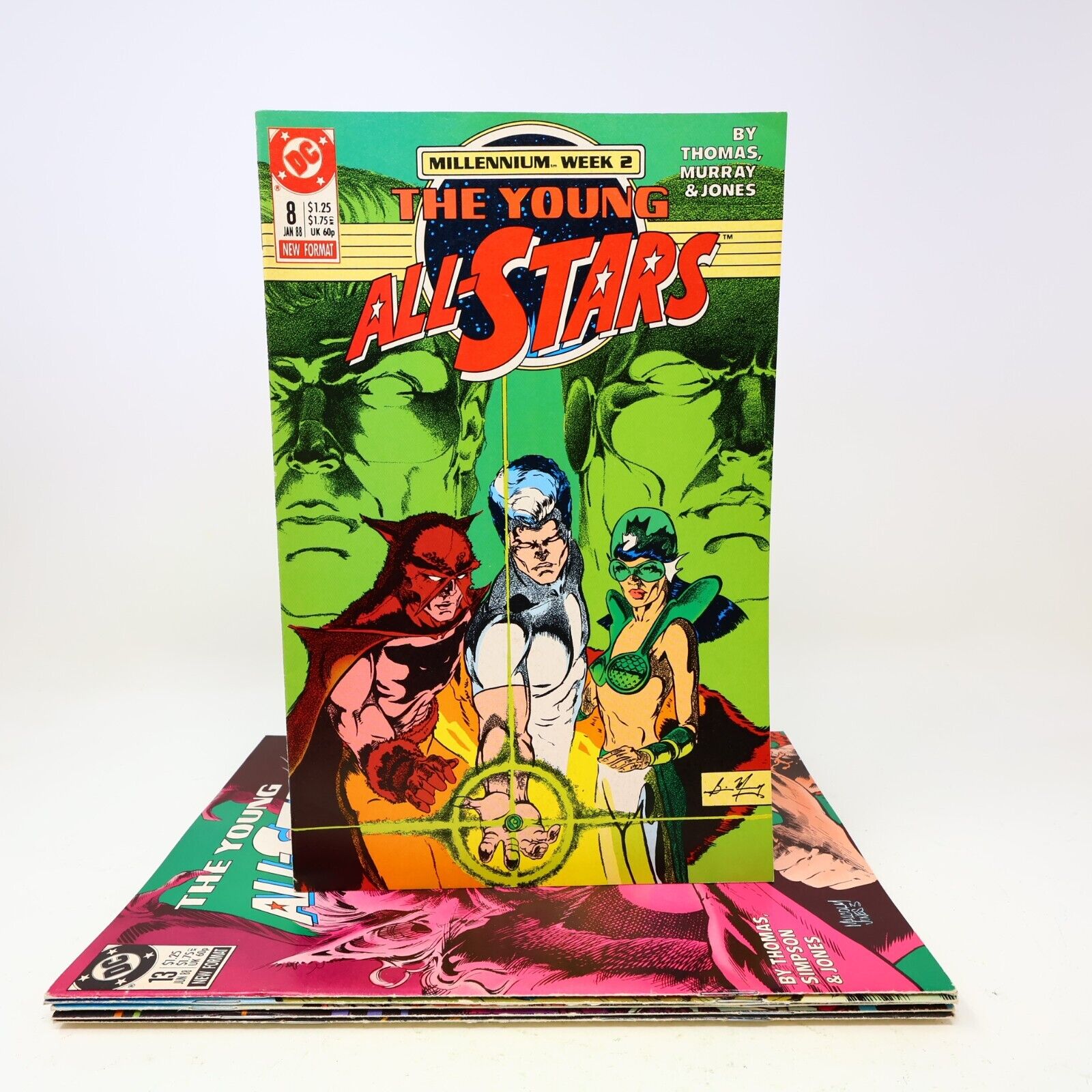 Lot 7 Comics The Young All-Stars #8 13-14 16 19-20 23 DC 1987-88 80s