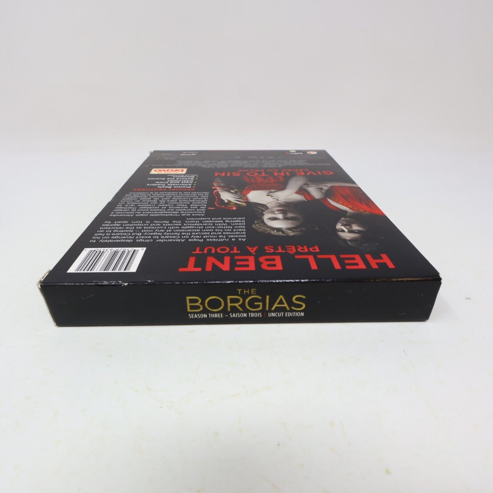 The Borgias Final Season #3 Uncut DVD Jeremy Irons 2014 NTSC English Français