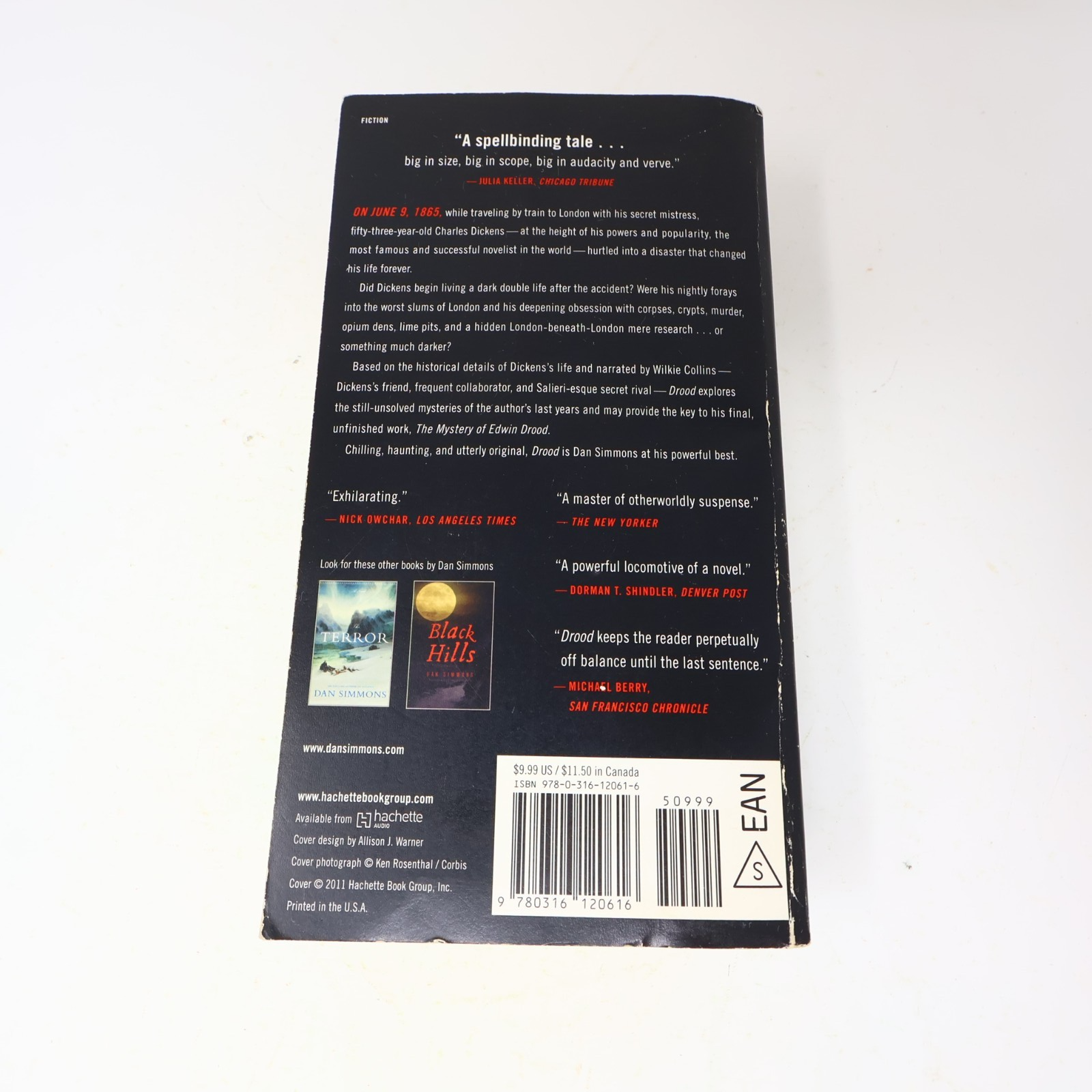 2011 Drood Dan Simmons Little Brown Historical Fiction Horror Thriller 1st Print