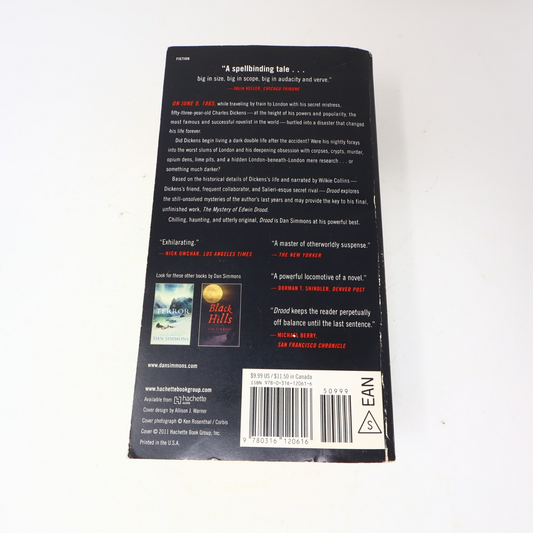 2011 Drood Dan Simmons Little Brown Historical Fiction Horror Thriller 1st Print