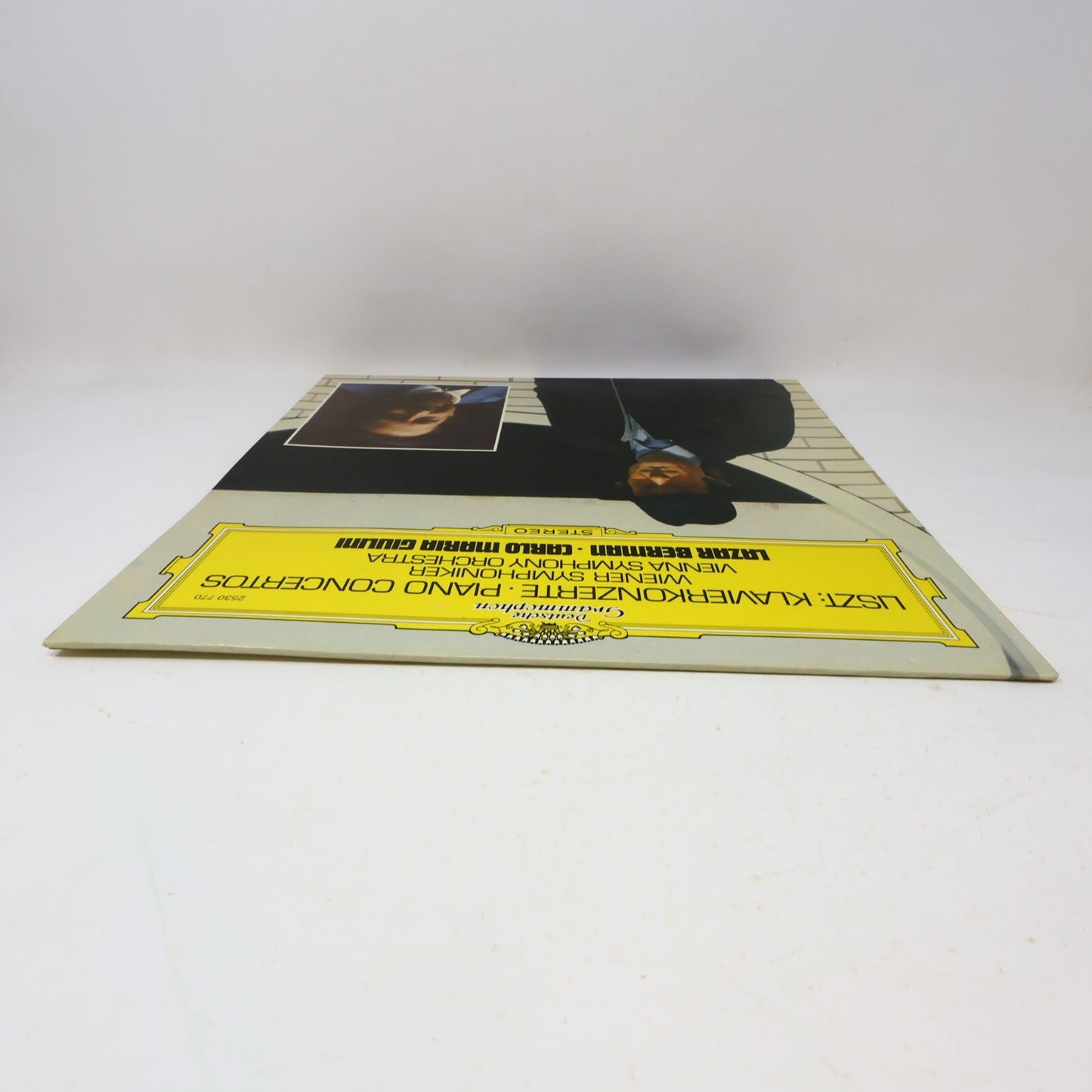 Liszt Lazar Berman Giulini Wiener Piano Concertos 1976 LP Record Vinyl 2530 770