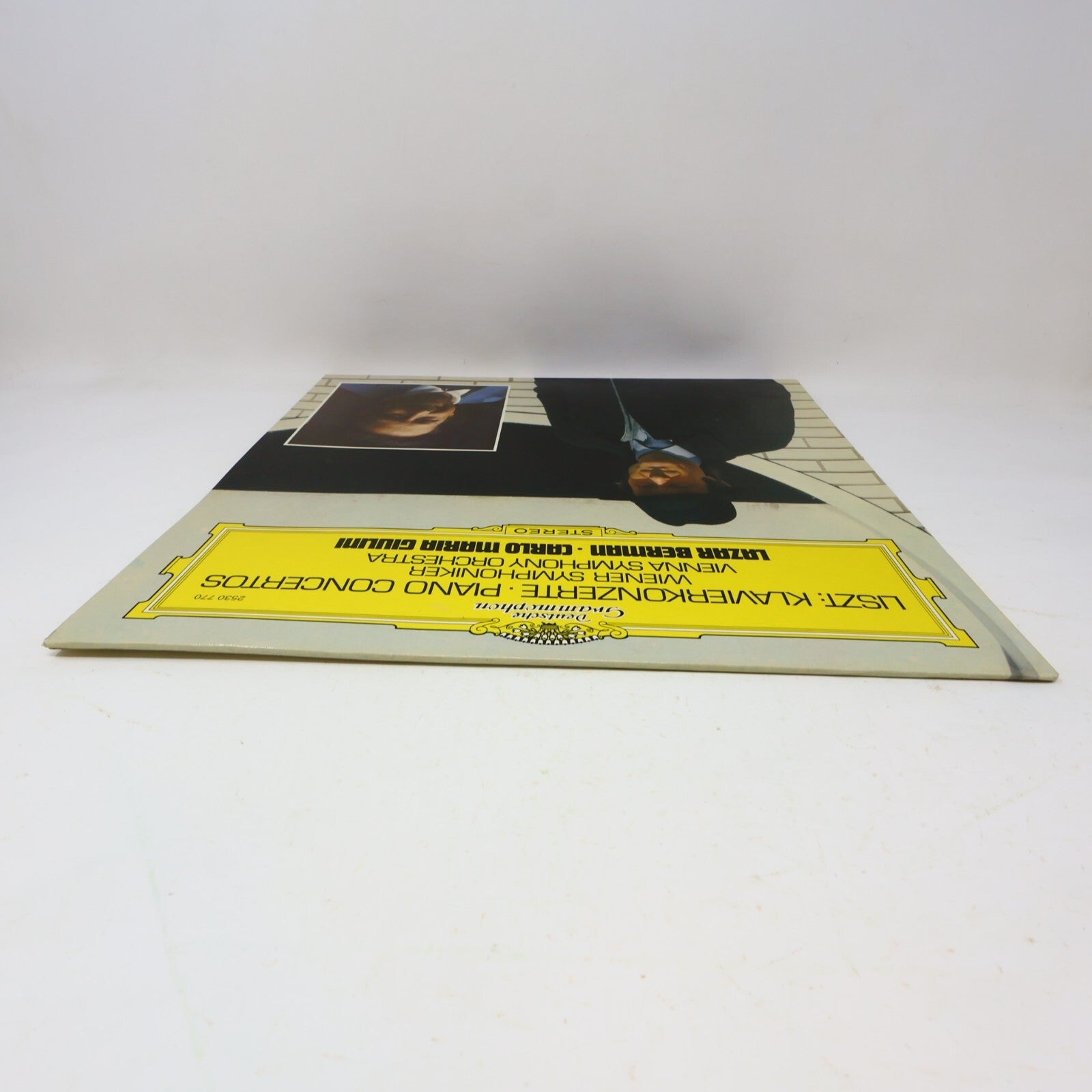 Liszt Lazar Berman Giulini Wiener Piano Concertos 1976 LP Record Vinyl 2530 770