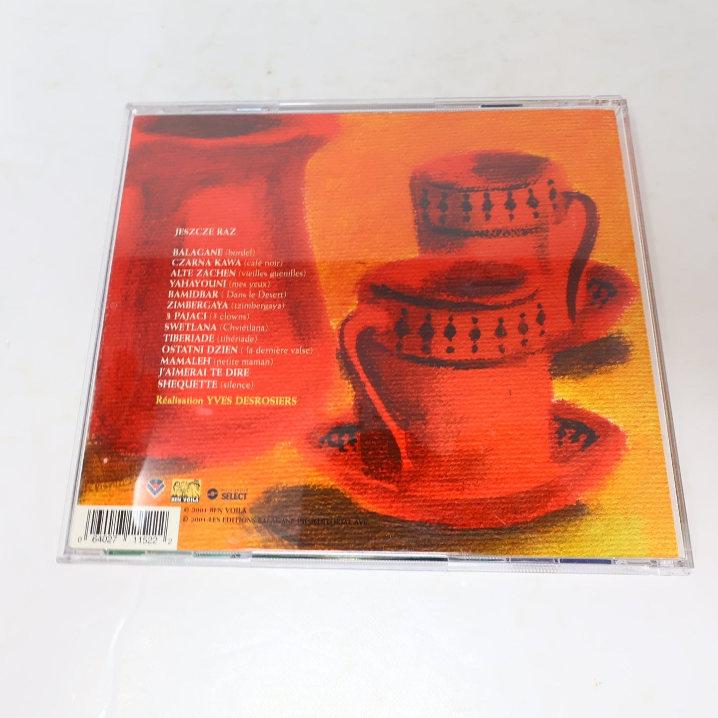 Jeszcze Raz - Balagane & 2 Univers Lot 2 CD 2001 Folk Ben Voila/Select