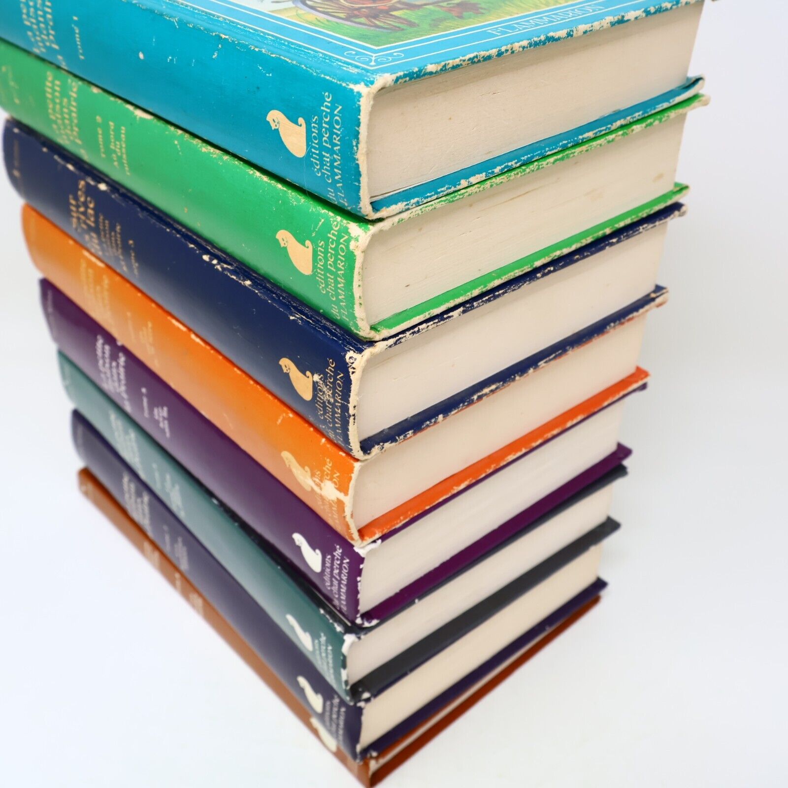 Lot 8 Livres La Petite Maison dans la Prairie #1-8 Laura Ingalls Wilder French