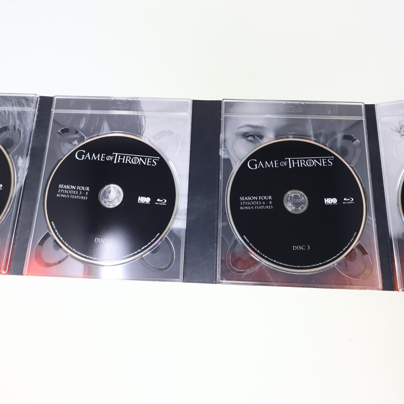 Game of Thrones / Le Trône de Fer Season 4 Blu-Ray Set HBO Tested NTSC John Snow