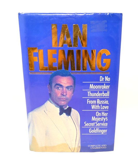 James Bond Ian Fleming Omnibus Dr No/Moonraker/Thunderball/Goldfinger 1984 HC DJ