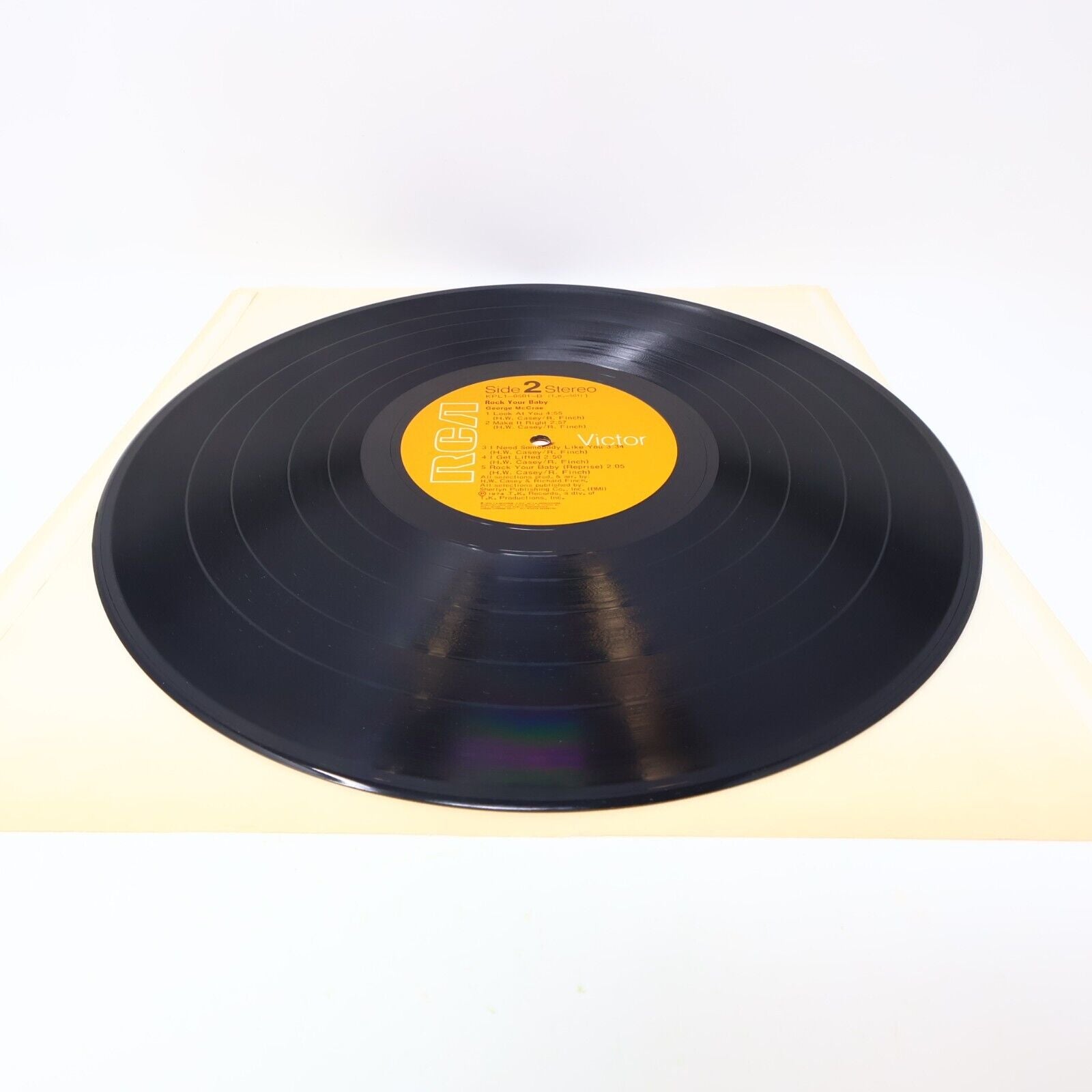 George McCrae Rock Your Baby LP Record Vinyl KPL1 0501 Canada RCA Funk Soul 1974
