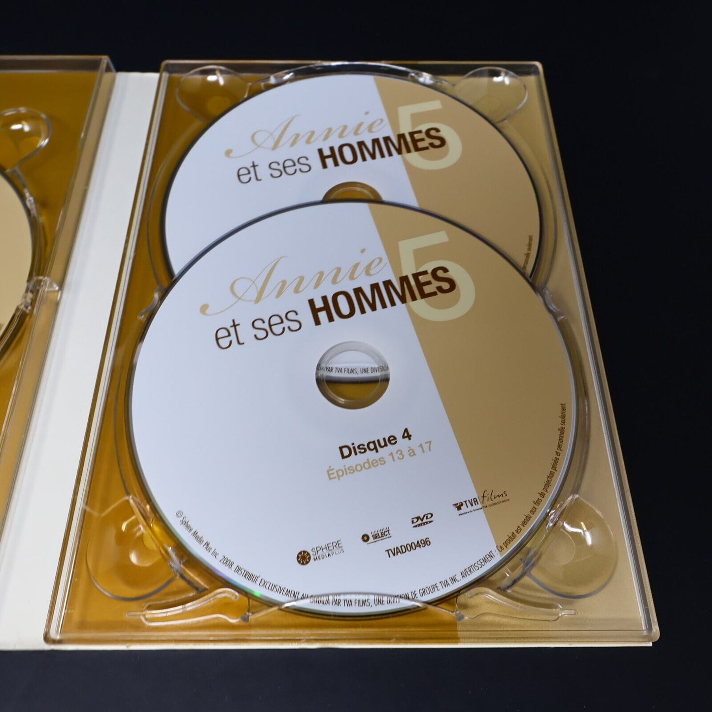 Annie et ses Hommes Saison 5 DVD Testé 2008 en Français NTSC Guylaine Tremblay