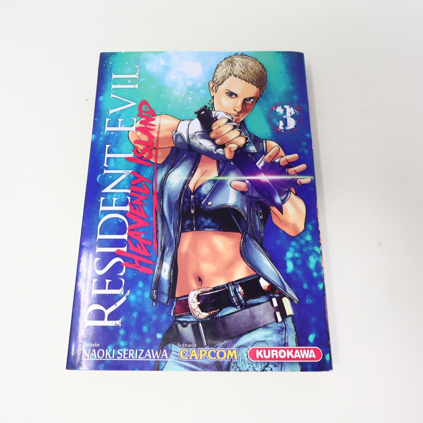 Lot 3 Mangas Resident Evil Heavenly Island #1-3 Naoki Serizawa/Capcom Français