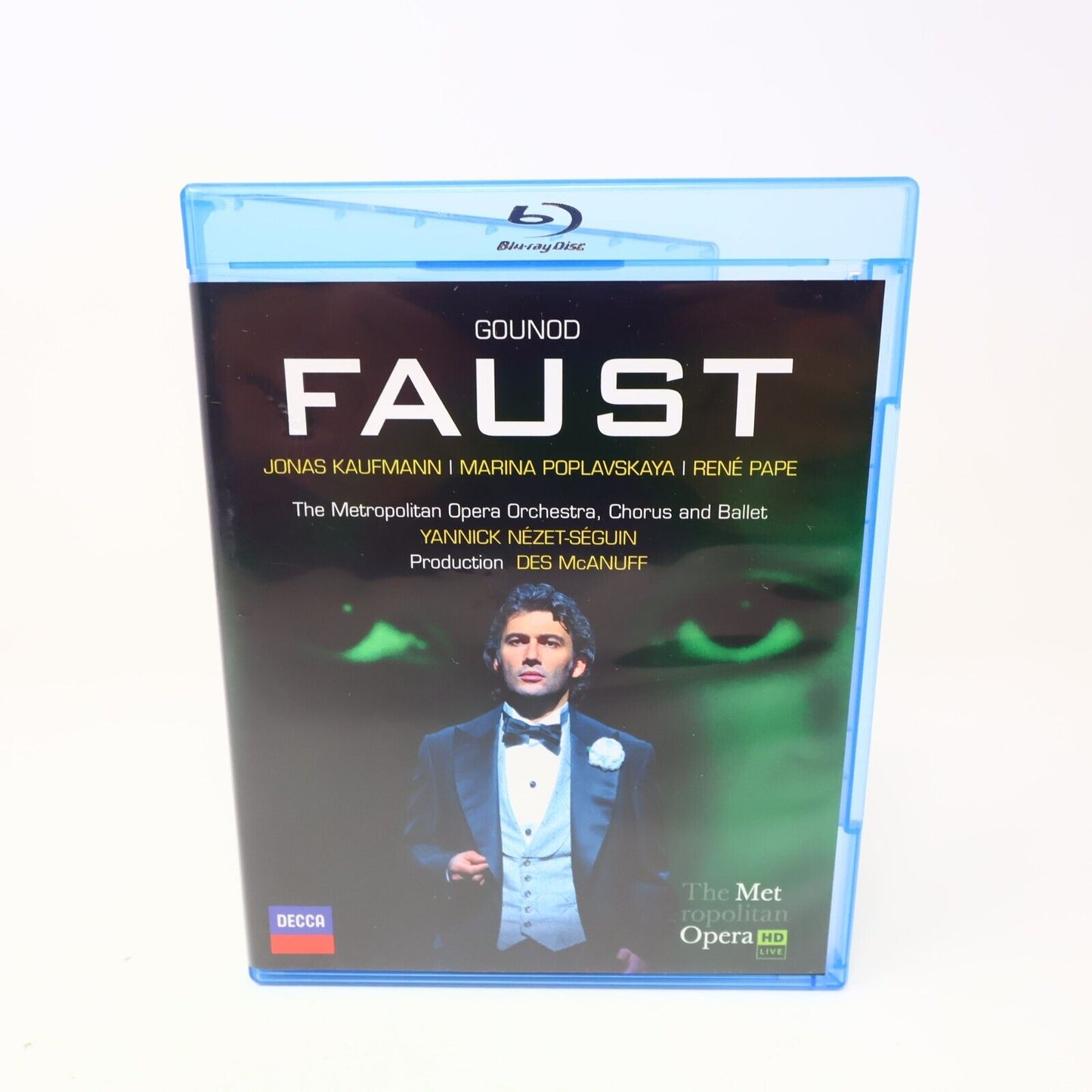 Gounod Faust Blu-Ray Jonas Kaufmann Yannick Nézet-Séguin Metropolitan Opera HD