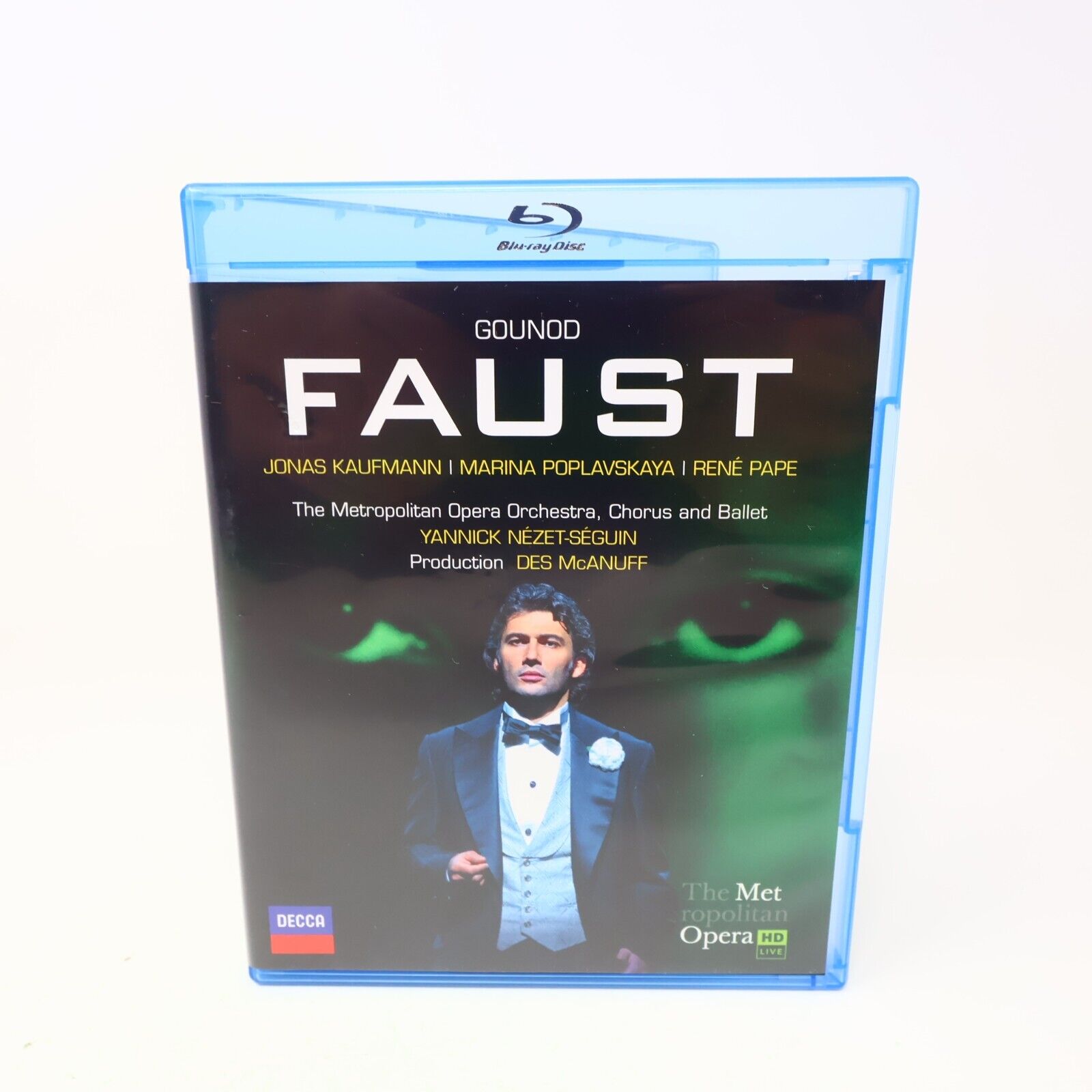 Gounod Faust Blu-Ray Jonas Kaufmann Yannick Nézet-Séguin Metropolitan Opera HD