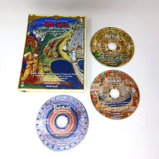 2013 Bal Kan Miel & Sang / Honey & Blood CD Jordi Savall Hespèrion XXI Alia Vox