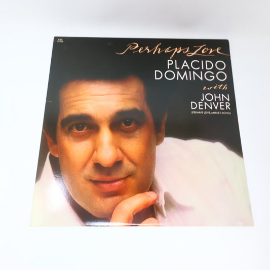 Placido Domingo Perhaps Love + My Life For A Song Lot of 2 LP Records 1980s
