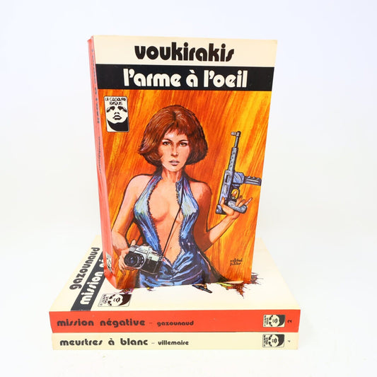 Le Cadavre Exquis #1-2, 4 Lot 3 Livres Villemaire Voukirakis Gazounaud Français