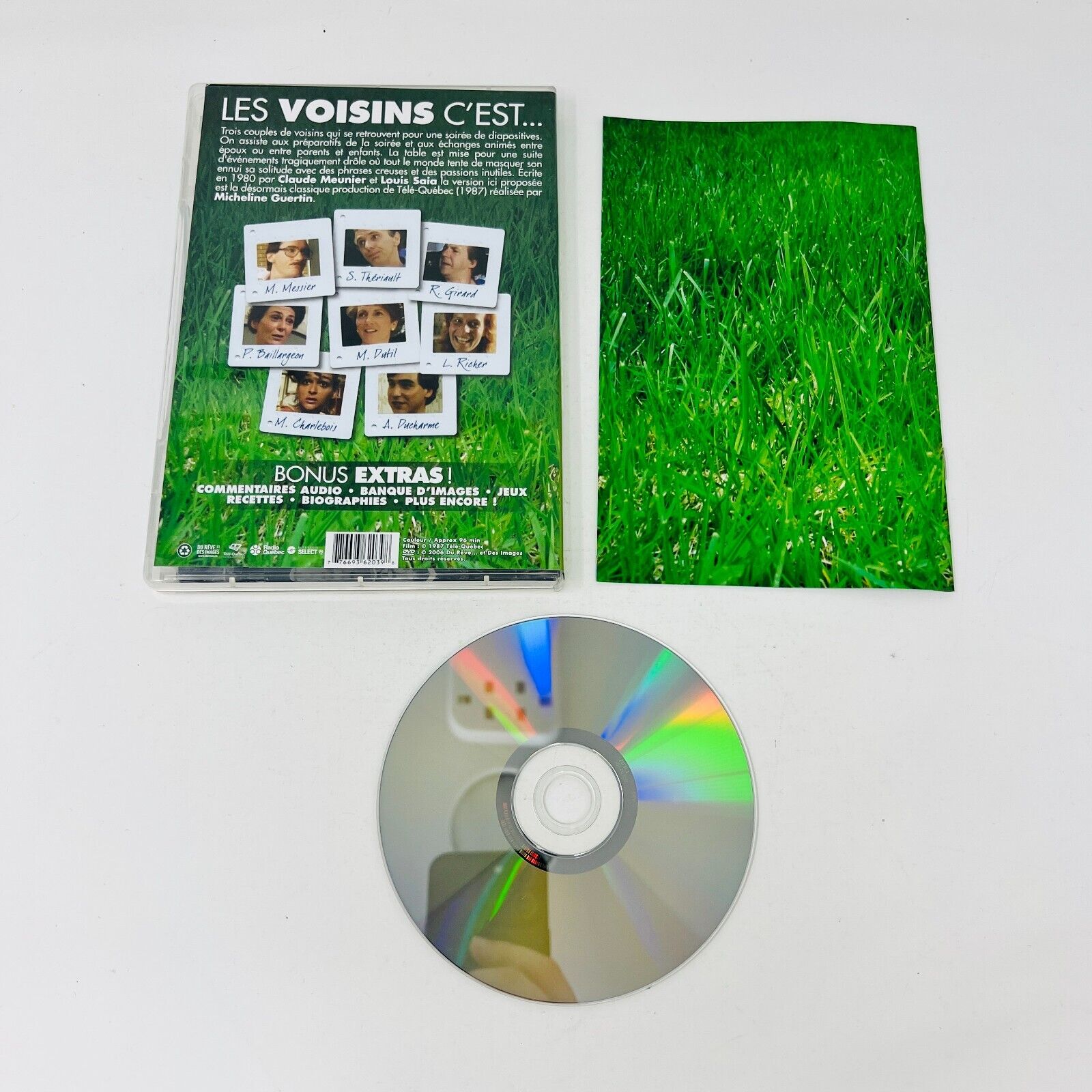 Les Voisins DVD de Claude Meunier/Louis Saia Testé Serge Thériault/Marc Messier